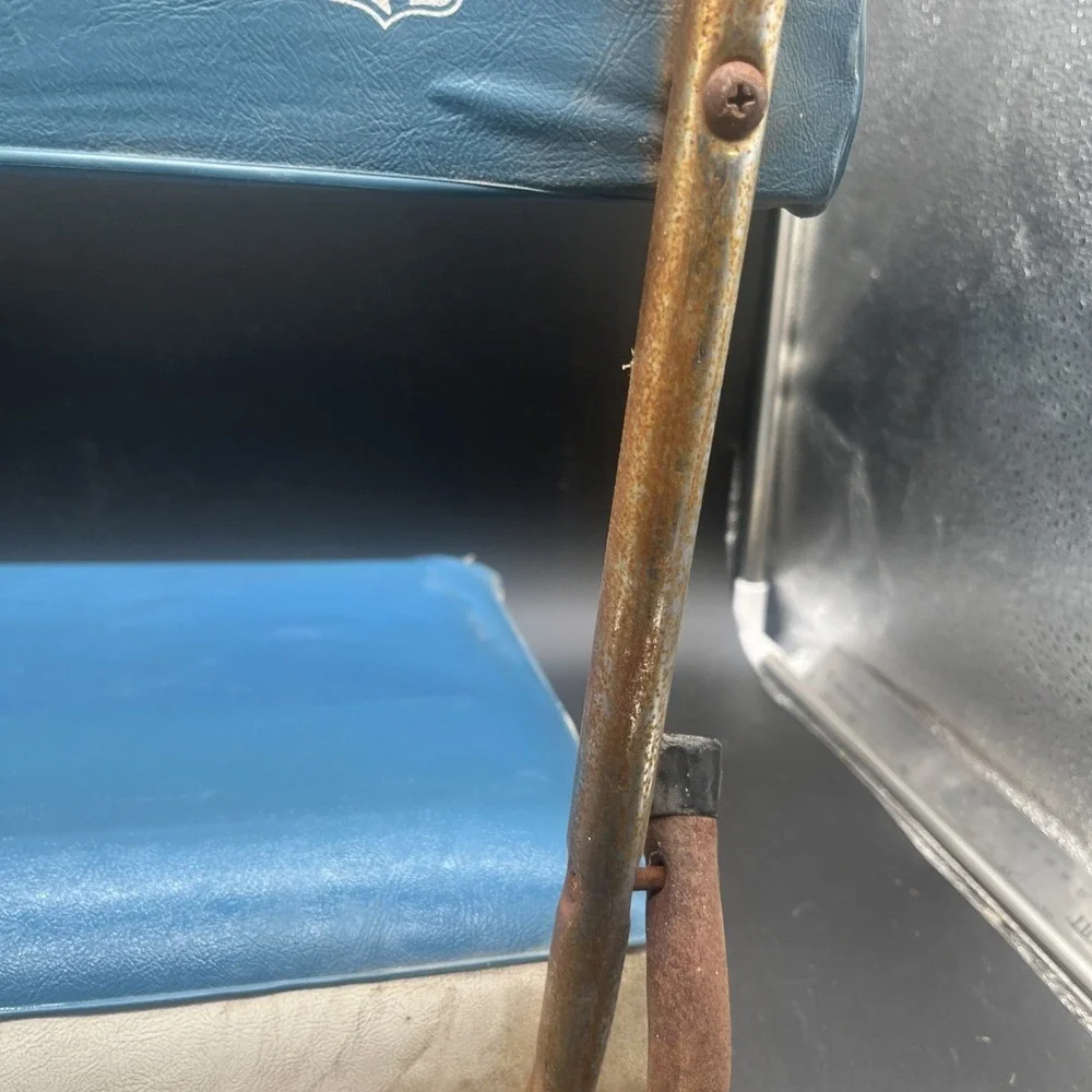 Vintage Baltimore Colts Stadium Seat Bleacher Cushion NFL Retro Folding Chair